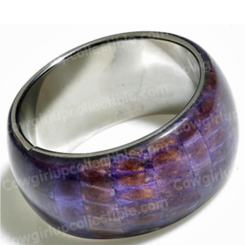 Vintage Purple & Silver Color Bracelet.